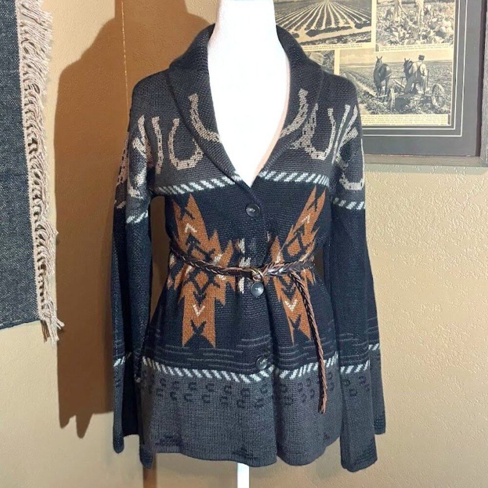 Gorgeous Western Cardigan/Sweater Size Small Excellent Condition